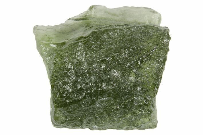 Green Moldavite Tektite ( g) - Czech Republic #359452